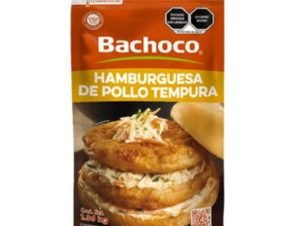 hamburguesa de pollo tempura